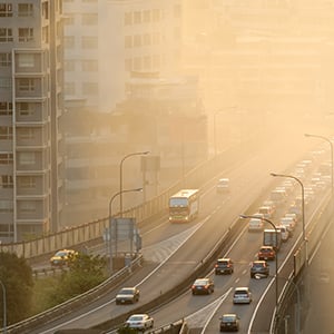 Cars and trucks are the leading cause of air pollution which can cause a lot of health concerns.