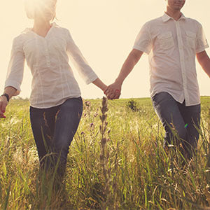 Couples are walking. Birth control may interfere with natural detoxification.