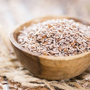 A bowl of psyllium seeds. Herbal colon cleansers are becoming increasingly popular but not all of them are safe for you.