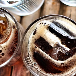 Soft drinks contains many toxins that can be harmful.