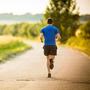 Running helps boost Your metabolism.