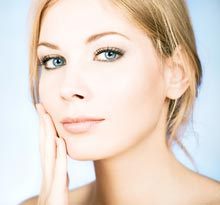 Close up of Woman Oil Pulling