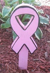 pink ribbon breast cancer awareness