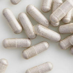 Several probiotic capsules.