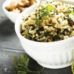 This delicious quinoa salad is as nutritious as it is tasty. You'll love this nutrient-packed quinoa salad with tangy lemon basil dressing.