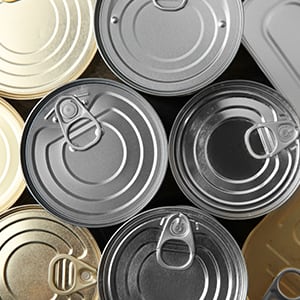 Toxic metals like the tin can negatively affect your health.