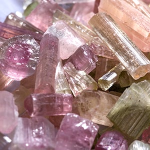 Tourmaline gemstone can help eliminate toxic metals.