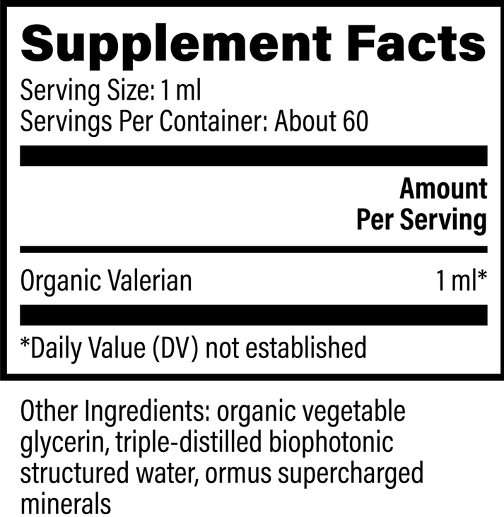 Organic Valerian Root Extract