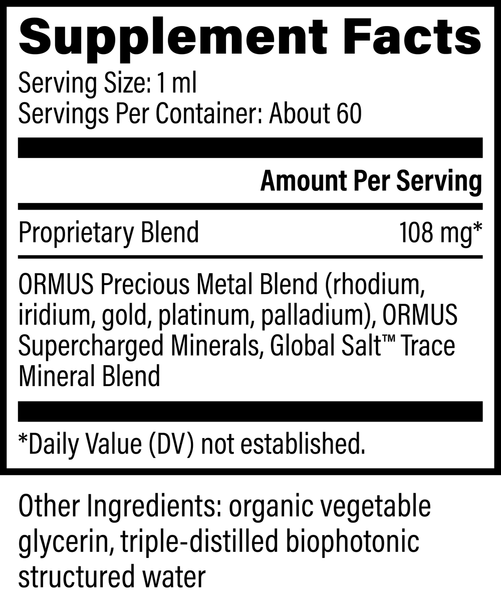 ORMUS Earth Minerals™