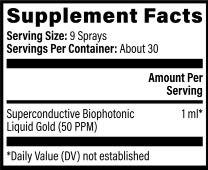 Biophotonic Liquid Gold