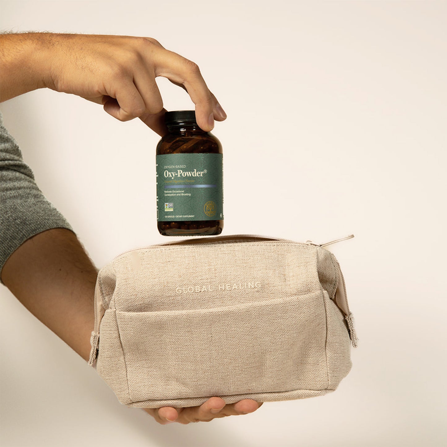Organic Cotton Toiletry Bag