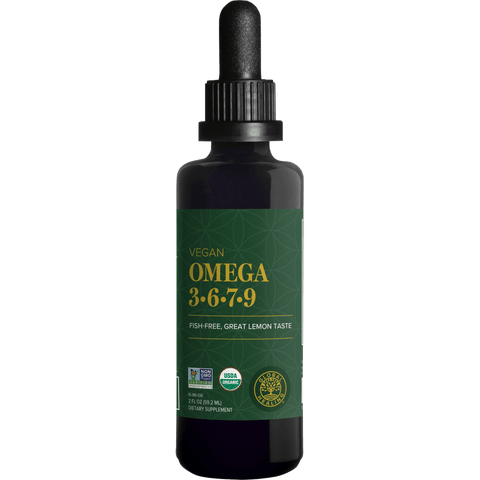 Organic Omega 3 6 7 9 Supplement Plant Based Global Healing