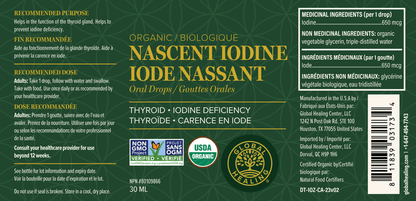 Organic Nascent Iodine Canada