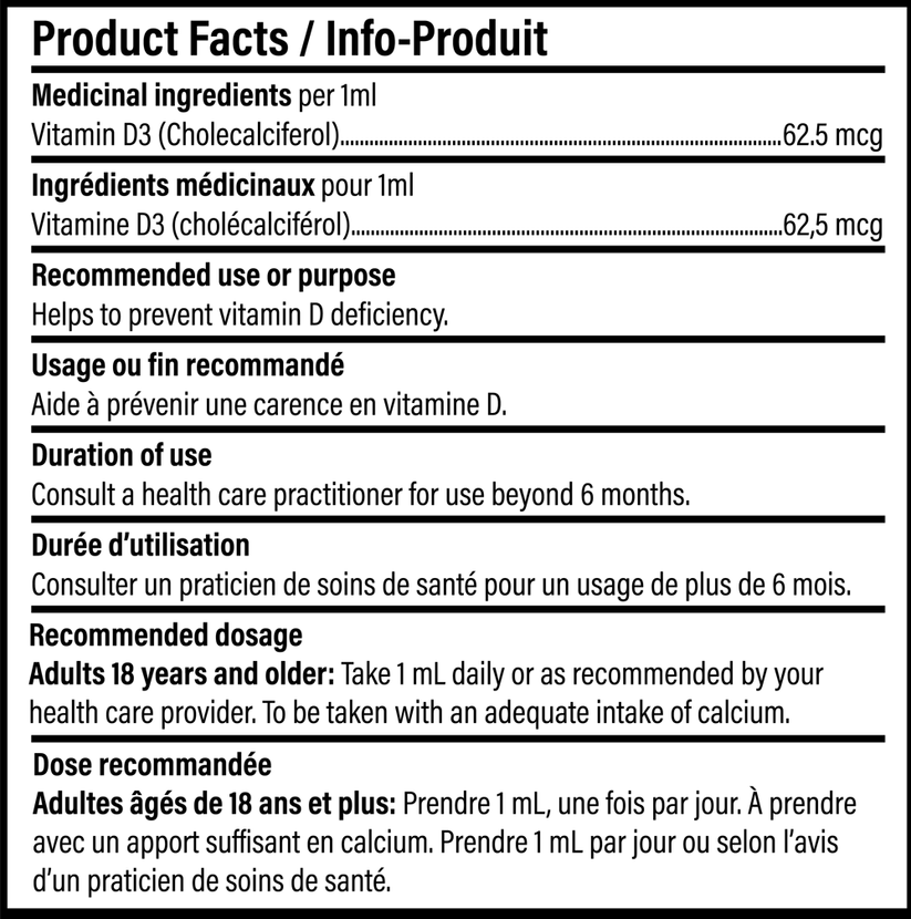 Vitamin D3 Canada Global Healing